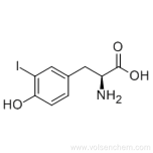 (S)-2-Amino-3-(4-hydroxy-3-iodophenyl)Propanoic Acid (CAS 70-78-0)